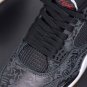 Men & Wmns Jordan 4 Retro Laser Black Gum_1