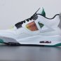 Men & Wmns Jordan 4 Retro Lucid Green Rasta_1