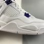 Men & Wmns Jordan 4 Retro Metallic Purple