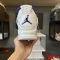 Men & Wmns Jordan 4 Retro Metallic Purple (GS)