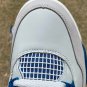 Men & Wmns Jordan 4 Retro 'Military Blue'_1