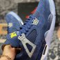 Men & Wmns Jordan 4 Retro PE University of Michigan