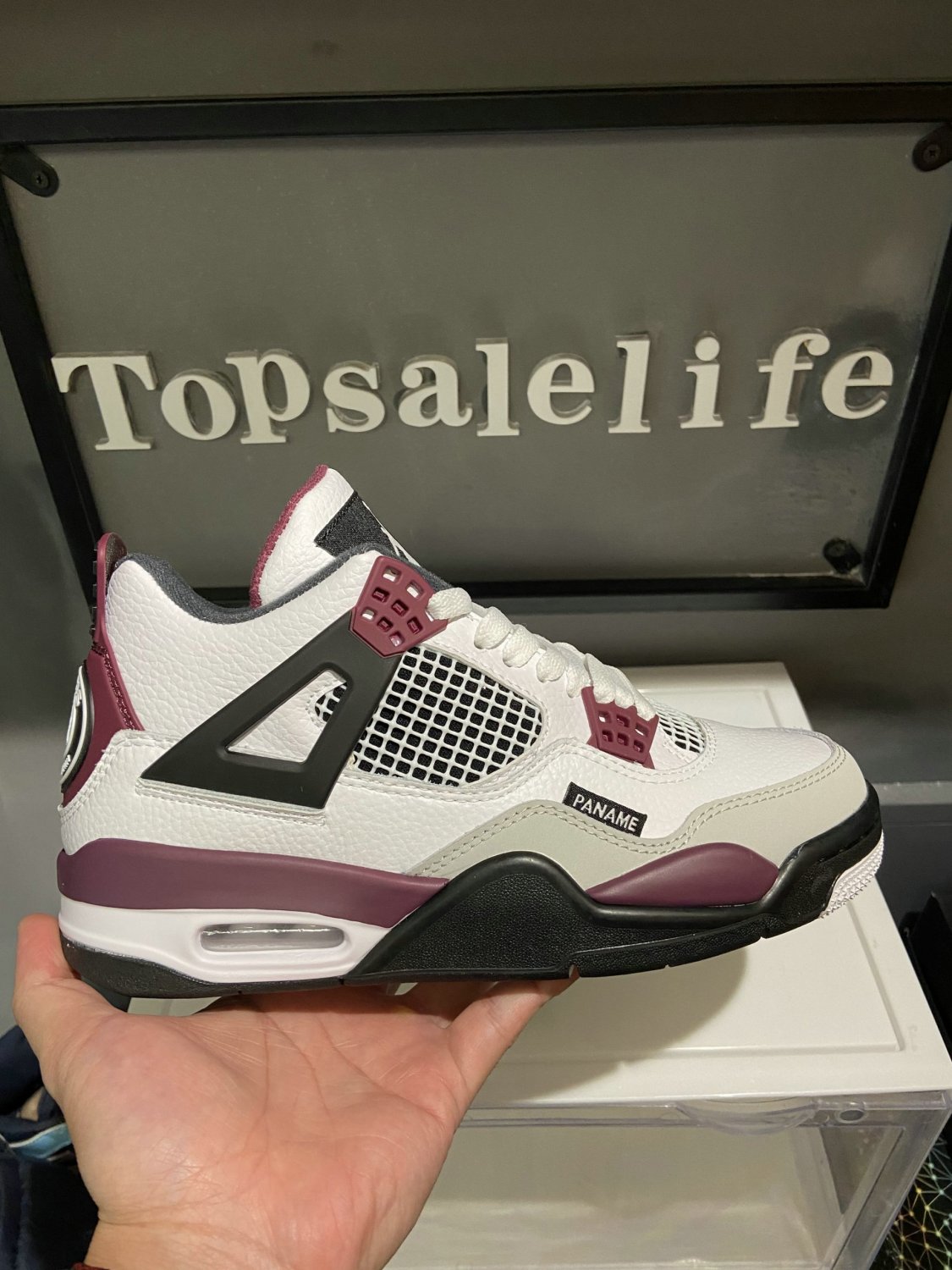 Men & Wmns Jordan 4 Retro PSG Paris Saint-Germain_2