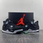 Men & Wmns Jordan 4 Retro SE Black Canvas