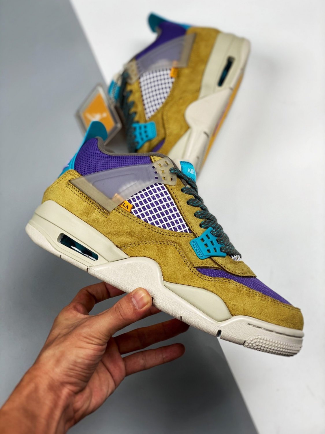 Men & Wmns Jordan 4 Retro SP 30th Anniversary Union Desert Moss