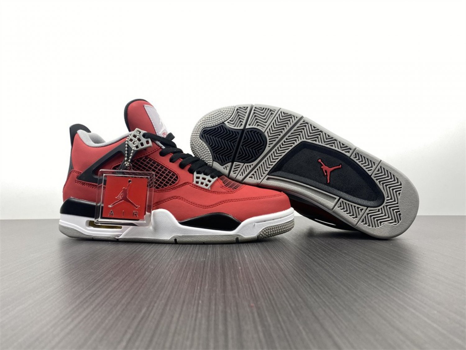 Men & Wmns Jordan 4 Retro Toro Fire Red