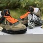 Men & Wmns Jordan 4 Retro Undefeated Greenclementine Sneaker