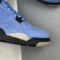 Men & Wmns Jordan 4 Retro University Blue CT8527-400
