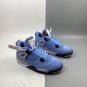 Men & Wmns Jordan 4 Retro University Blue CT8527-400