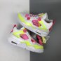 Men & Wmns Jordan 4 Retro White Lemon Pink_1