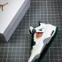 Men & Wmns Jordan 4 Retro White Lucid Green Rasta
