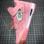 Men & Wmns Jordan 4 Retro X Off White Pink