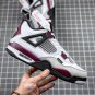 Men & Wmns Jordan 4 Retro X PSG Paris Saint-Germain White Bordeaux