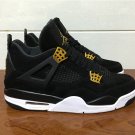 Men & Wmns Jordan 4 Royalty Black Gold 308497-032