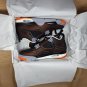 Men & Wmns Jordan 4 SailBlack-Starfish-Light Smoke Grey
