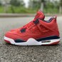 Men & Wmns Jordan 4 SE &acirc;��FIBA&acirc;�� Gym RedWhite-Metallic Gold-Obsidian