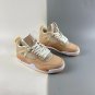 Men & Wmns Jordan 4 Shimmer bronze Eclipse orange Quartz Sneaker