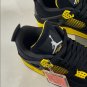 Men & Wmns Jordan 4 Thunder 2023 Black  tour Yellow Sneaker