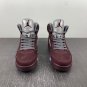Men & Wmns Jordan 5 BurgundyLight Graphite-Silver