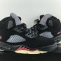 Men & Wmns Jordan 5 Gore Tex Off Noir Fire Red Black Muslin