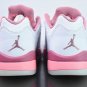 Men & Wmns Jordan 5 Retro Low Crafted For Her Desert Berry