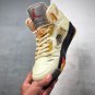 Men & Wmns Jordan 5 Retro Off-White Sail