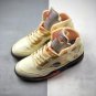 Men & Wmns Jordan 5 Retro Off-White Sail