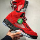 Men & Wmns Jordan 5 Retro Raging Bull Red