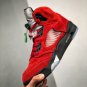 Men & Wmns Jordan 5 Retro Raging Bull Red