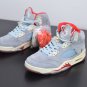 Men & Wmns Jordan 5 Retro Trophy Room Ice Blue_1
