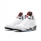 Men & Wmns Jordan 5 Retro White Cement