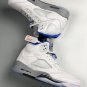 Men & Wmns Jordan 5 Retro White Stealth (2021)