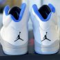 Men & Wmns Jordan 5 Retro White Stealth 2021