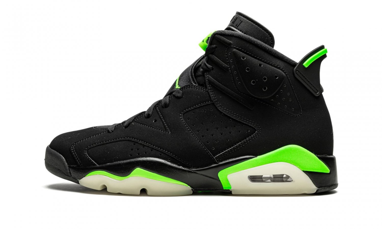 Men & Wmns Jordan 6 Retro Electric Green_2