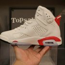 Men & Wmns Jordan 6 Retro Red Oreo (GS)