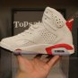 Men & Wmns Jordan 6 Retro Red Oreo (GS)_1