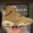 Men & Wmns Jordan 6 Retro Travis Scott British Khaki