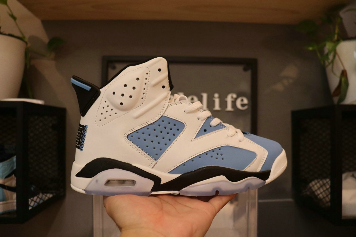 Men & Wmns Jordan 6 Retro UNC White