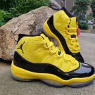Men & Wmns jordan 11 black yellow