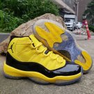 Men & Wmns jordan 11 black yellow_1