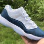 Men & Wmns Jordan 11 Low &acirc;��Navy Blue Snakeskin&acirc;��