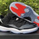 Men & Wmns Jordan 11 Low BlackInfrared 23-Pure Platinum