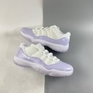 Men & Wmns Jordan 11 Low WhitePure Violet