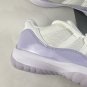Men & Wmns Jordan 11 Low WhitePure Violet