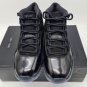 Men & Wmns Jordan 11 Retro ' Cap and Gown ' Black Patent Tuxedo Prom Night 2018