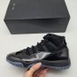 Men & Wmns Jordan 11 Retro ' Cap and Gown ' Black Patent Tuxedo Prom Night 2018