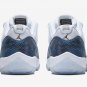 Men & Wmns jordan 11 retro low snake navy (2019)