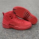 Men & Wmns Jordan 12 Bulls Gym Red Black