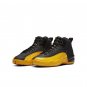 Men & Wmns Jordan 12 Retro Black University Gold (GS) 153265-070