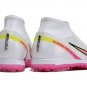 Men's& woman's Mercurial Superfly 9 Academy Turf Marcus Rashford - WhiteBlackHyper Pink
